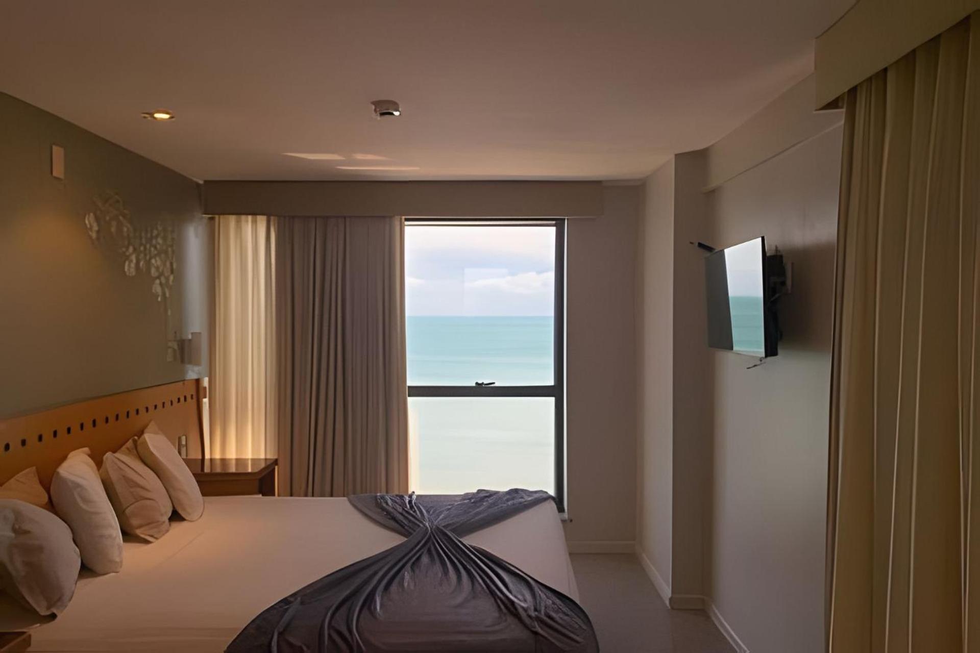 Hosts Br - Flat Frente Mar Na Beira Mar Daire Fortaleza Dış mekan fotoğraf